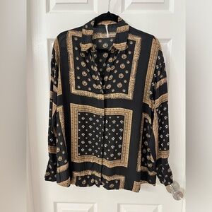 Free people boho shirt
